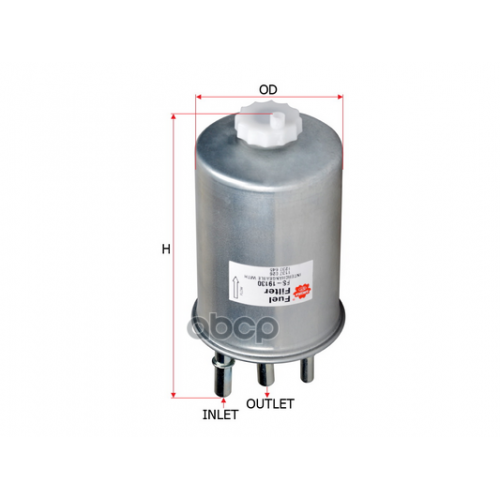 Фильтр Топливный Ford/Hyundai/Kia/Ssangyong Diesel Sakura 