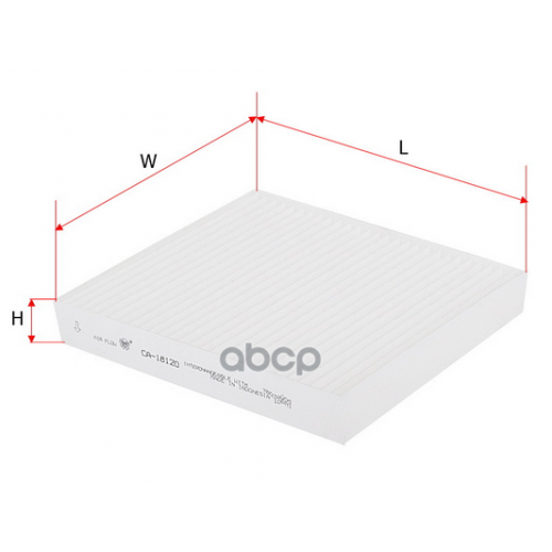 Фильтр Салона Mitsubishi Lancer/Outlander 07-/Citroen C-Crosser Sakura 