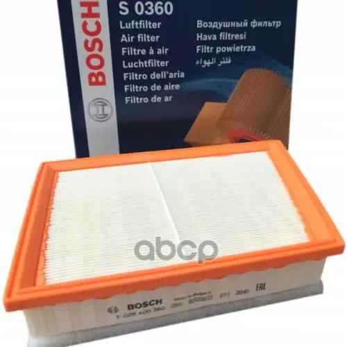 Фильтр Воздушный Bmw F45/Mini 1.2-2.0 13- Bosch F 026 400 360