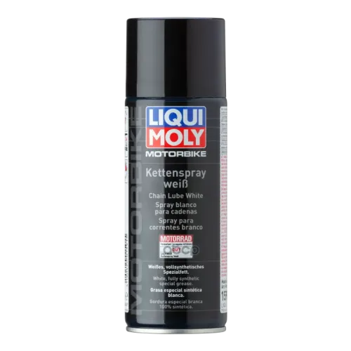 Смазка Белая Цепная Motorbike Kettenspray Weiss Аэрозоль 400Мл LIQUI MOLY 