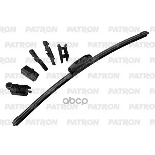 Щетка Стеклоочистителя 41См Плоская Универсальная + 6 Адаптеров PATRON PWB410-FQ