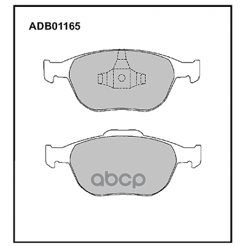 Колодки Тормозные Дисковые Перед ALLIED NIPPON 
