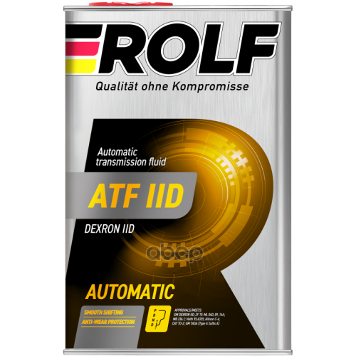 Rolf Atf Dextron Ii Масло Трансмисионное Минерал. (4L) ROLF 