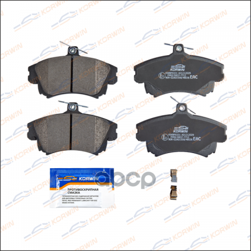 Колодки Тормозные Перед. Mitsubishi Carisma (Da) 00-06/Volvo S40 I/V40 95- KORWIN 