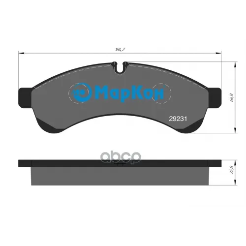 Колодки Тормозные МарКон 