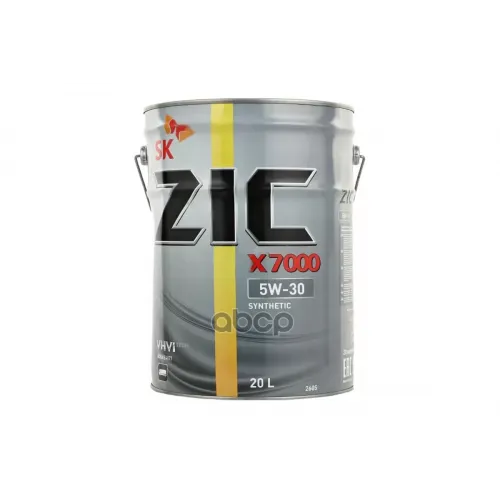 ZIC Масло Для Грузовых Автомобилей, Синтетическое Zic X7000 5W-30 20Л,