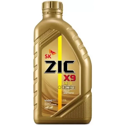 ZIC 5W-30 X9 Ls, Api Sn, C3, 1Л (Синт. Мотор. Масло)