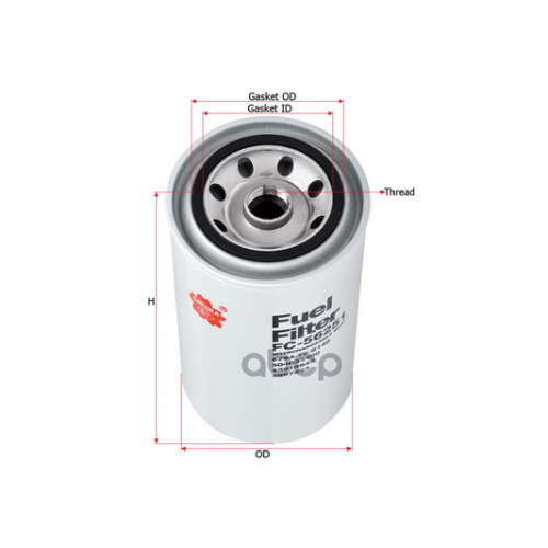 Фильтр Топливный (Груз/Комм) Sakura 