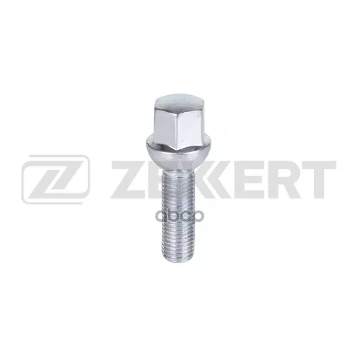 Болт Колесный, Сфера, М12x1,5, Длина Резьбы 35, Ключ 17, Цинк. Zekkert 