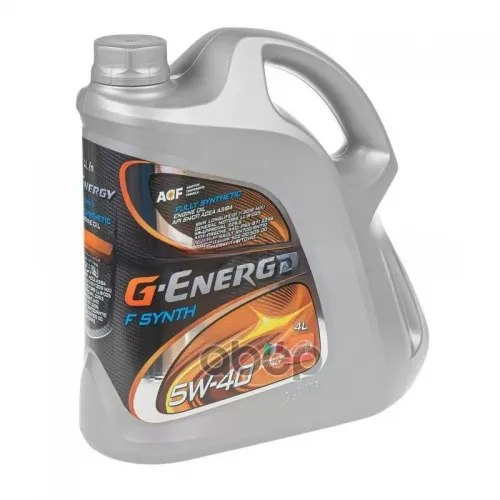 G-Energy Масло Моторное 5W40 G-Energy F Synth 4Л Синтетика