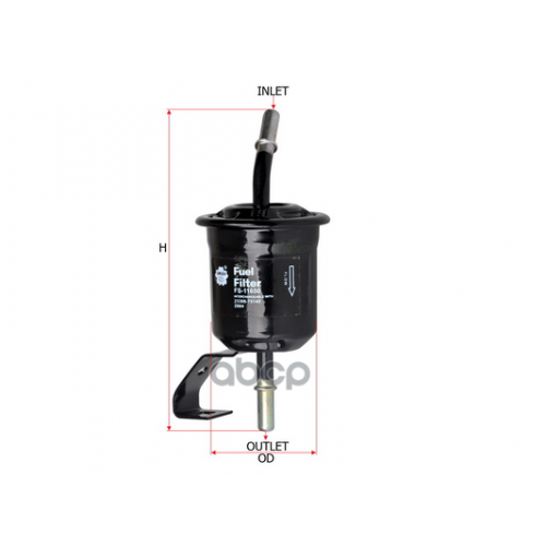 Фильтр Топливный Toyota Lc150 4.0 10- Sakura 