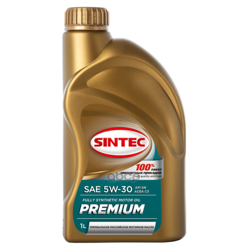 SINTEC Sintec Premium 5W30 Sn/C3 Масло Моторное Синт. (1L)