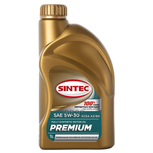 SINTEC Sintec Premium 5W30 Sl/Cf  Масло Моторное Синт. (1L)