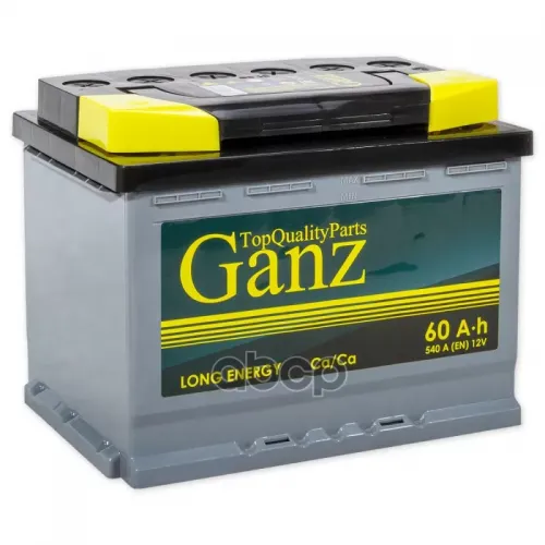 Аккумулятор Ganz 60 А/Ч Прямая L+ 242X175x190 En540 А GANZ 