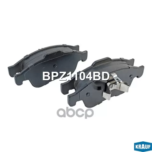 Колодки Тормозные Дисковые Krauf 