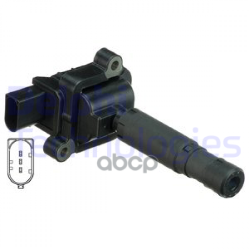 Катушка Зажигания Mercedes M271 2002 => Delphi GN10552-12B1
