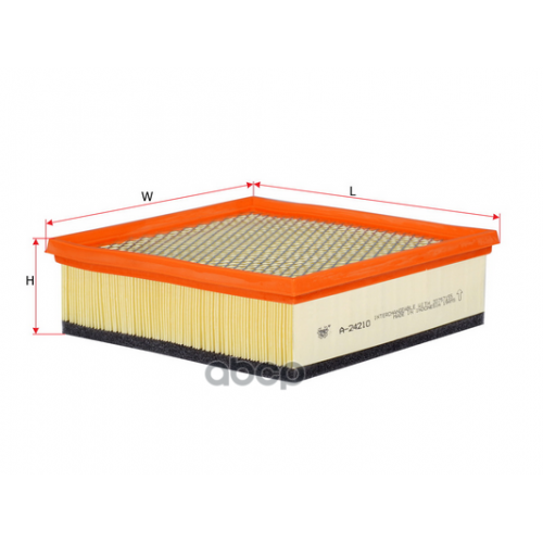 Фильтр Воздушный Ford Mondeo Iv/Volvo S80 2.5 Sakura 