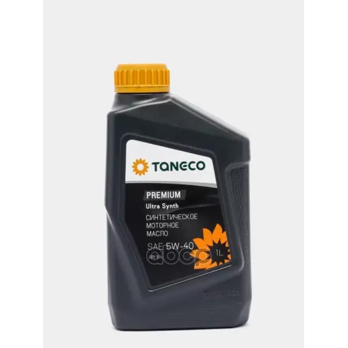 Taneco Масло Моторное Синтетическое Taneco Premium Ultra Synth Sae 5W-40 Канистра 1 Л