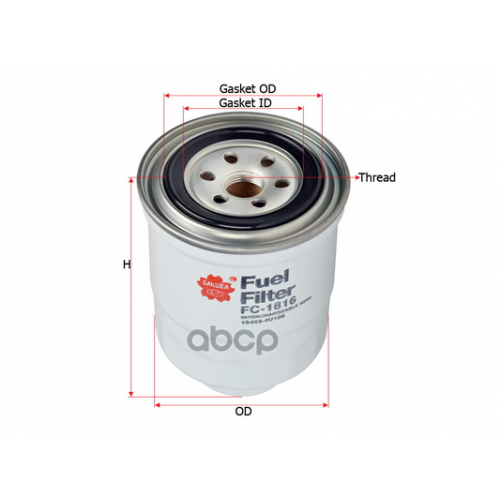 Фильтр Топливный Nissan X-Trail/Primera/Pathfinder 2.2-4.2 Dci Sakura 