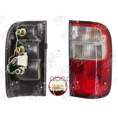 Фонарь Задний Правый Depo 212-19B4R-AE