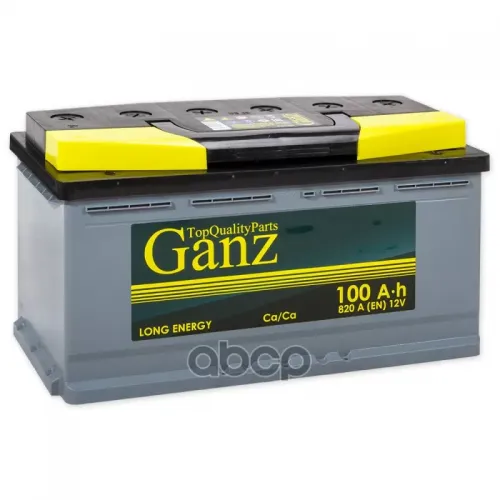 Аккумулятор Ganz 100 А/Ч Обратная R+ 353X175x190 En820 А GANZ 