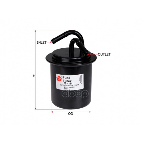 Фильтр Топливный Subaru Impreza/Legacy/Forester Sakura 