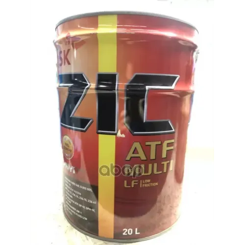 Масло Трансмиссионное Zic 20Л Синтетика Atf Multi Lf ZIC 