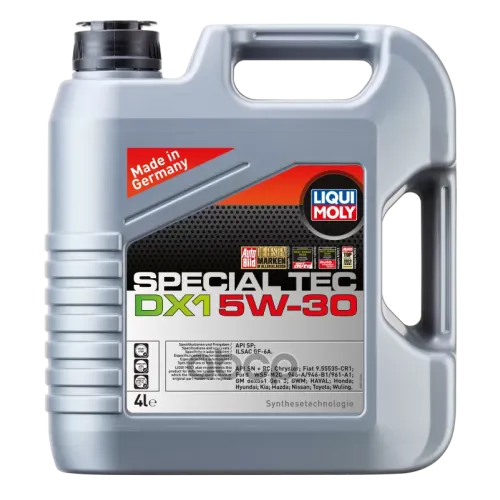 LIQUI MOLY Lm Special Tec Dx1 5W-30 Sn Plus. Gf-5 Масло Моторное Синт. 4L