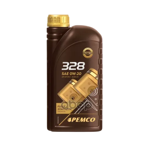 PEMCO 0W-20 Sp/Rc, C5 1Л (Pao Синт. Мотор. Масло)