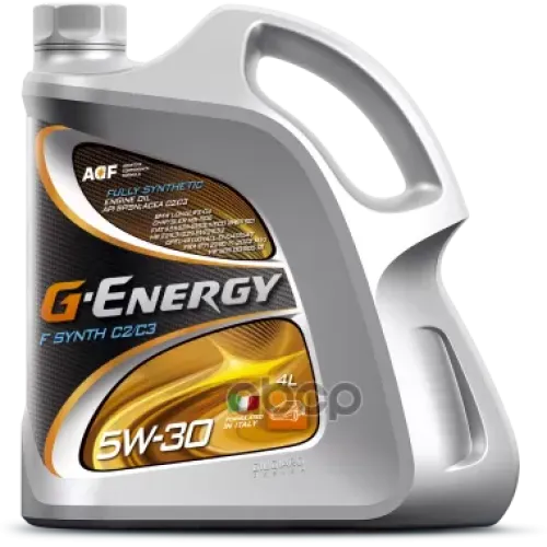 G-Energy Масло Моторное 5W30 G-Energy F Synth C2/C3 4Л Синтетика