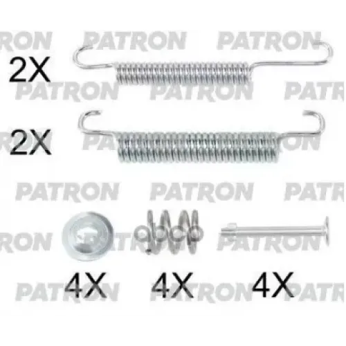 Комплект Монтажный Тормозных Колодок Kia/Hyundai Ceed/Ix35/Sportage 06- PATRON 