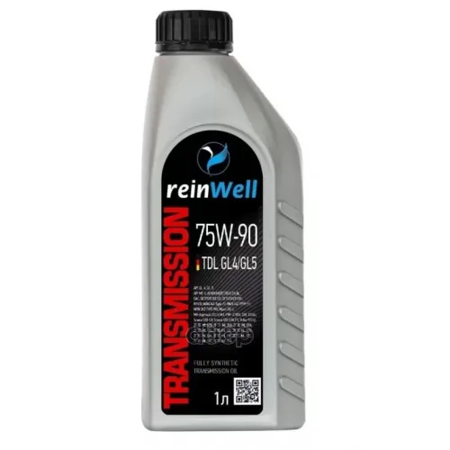  Reinwell Трансмиссионное Масло 75W-90 Tdl Gl4/Gl5 (1Л) reinWell 