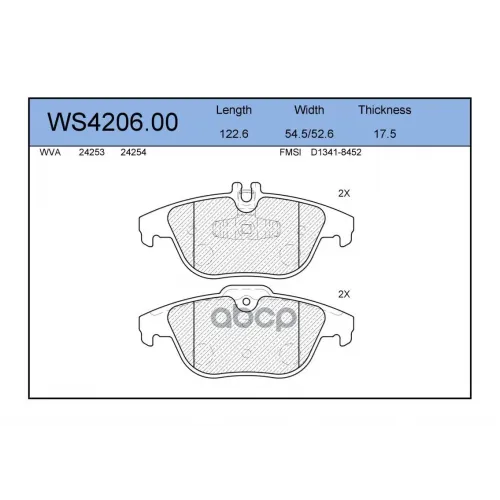 Колодки Тормозные Дисковые Зад JEENICE 
