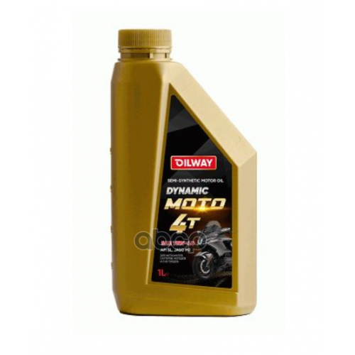  Oilway Oilway Dynamic Moto 4T 10W40 П С 1Л  (10Шт Уп) OILWAY 
