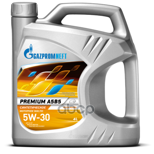 Gazpromneft Gazpromneft Premium 5W30 Sl/Cf A5/B5 Масло Моторное Синтетическое 4L
