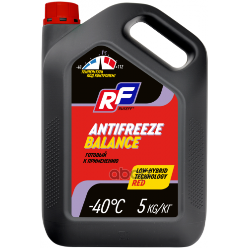 Антифриз Ruseff Antifreeze Balance Красн. 5Кг RUSEFF 