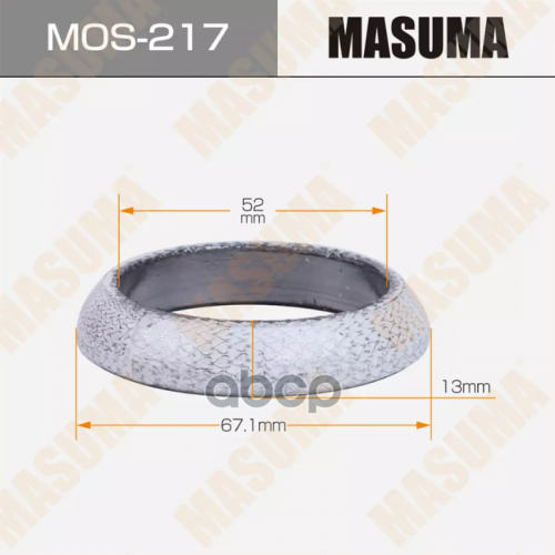 Кольцо Глушителя 52 X 67,1 Masuma MOS-217