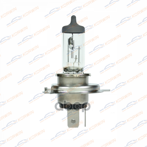 Лампа Накаливания Галогенная (H4 12V 60/55W P43t-38) KORWIN 
