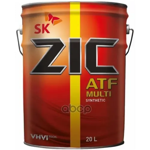 Zic Atf Multi Жидкость Трансмиссионная Синт. 20L ZIC 