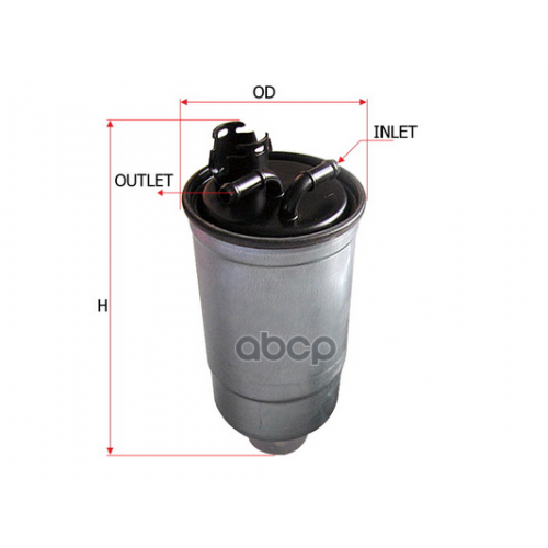 Фильтр Топливный Vag 1.9D-2.8D 95-04 Sakura 