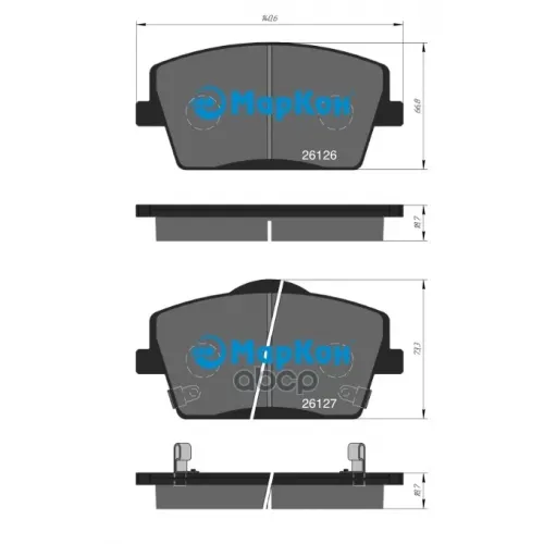 Колодки Тормозные МарКон 