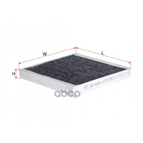 Фильтр Салона Smart 07- Угольный Sakura 