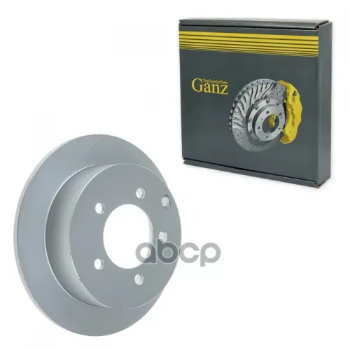 Диск Тормозной Mitsubishi Lancer Задн. С Покрытием GANZ 