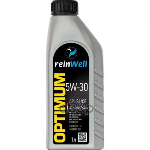 reinWell  Reinwell Моторное Масло 5W-30 А3/В4 (1Л)