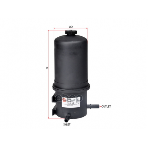 Фильтр Топливный Vw Amarok 2.0D 10- Sakura 