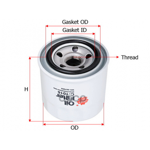 Фильтр Масляный Hyundai/Kia/Mazda/Mitsubishi Sakura 