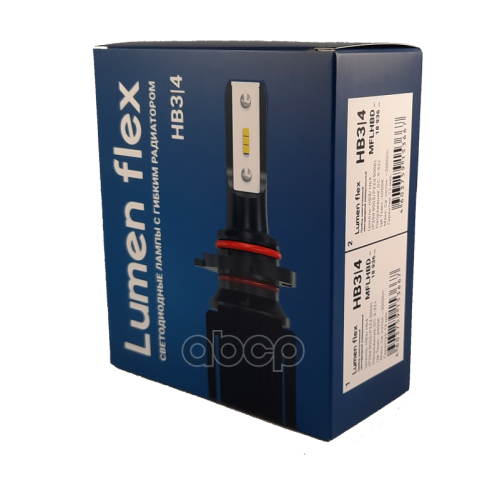 Лампа Автомобильная Hb3/Hb4 9-32V-Led (P20d/P22d) 6000K 22W Lumen Flex 3.0 (2 Шт.) Lumen 