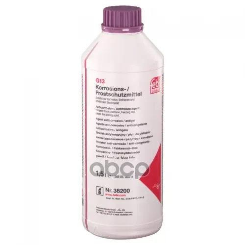 Антифриз Концентрат Febi Фиолетовый G13 1.5Л Febi 