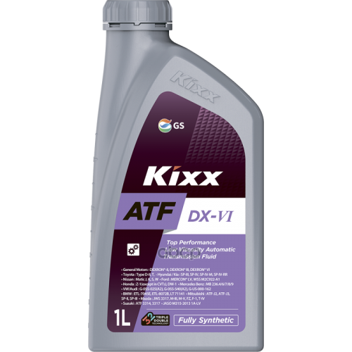 Масло Трансмиссионное Kixx 1Л Синтетика Atf Dx-Vi Kixx 