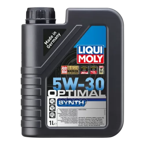 LIQUI MOLY Масло Моторное 5W30 Liqui Moly 1Л Нс-Синтетика Optimal Ht Synth